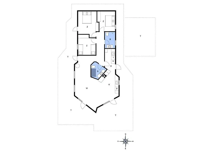 Bl1588-pandrup-lunen-88 Casa vacanze